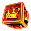 royal xmass dice crown symbol