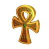 ruby stone and the book of scarab ankh symbol