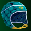 rugby star helmet symbol