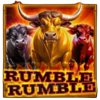 rumble rumble triple shot rumble logo symbol