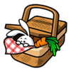 run rabbit run picnic symbol