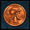 ryse of the mighty gods bronze coin symbol