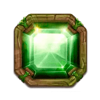 safari gems green symbol