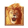 safari sun lion symbol
