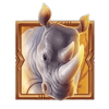 safari sun rhino symbol