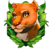 safari treasures lion symbol