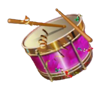 samba sunset drum symbol