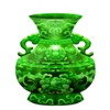 samurai warrior vase symbol
