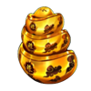 san xing riches gold symbol