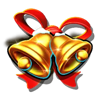 santas slay christmas bells symbol