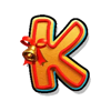 santas slay letter k symbol
