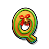 santas slay letter q symbol