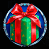 santas wild night gift symbol