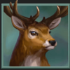 savage buffalo spirit deer symbol