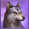 savage buffalo spirit wolf symbol