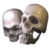 scary rich 3 skull symbol