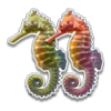 sea fantasy seahorse symbol