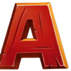 serengeti sunrise hold and earn letter a symbol