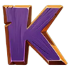serengeti sunrise hold and earn letter k symbol