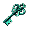 shadow pirates 2xcoin blue key symbol