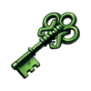 shadow pirates 2xcoin green key symbol