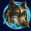 shaman spirit wolf symbol