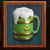 shamrock surprise beer symbol