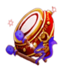 sheng xiao chuan qi drum symbol