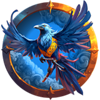 shield maidens blue raven symbol