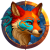 shield maidens tribal fox symbol