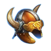 shields of gold valkyrie hold and win helmet symbol