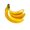 shining diamonds banana symbol