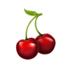 shining diamonds cherries symbol
