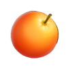 shining diamonds orange symbol