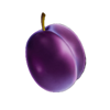 shining diamonds plum symbol