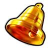 shining king megaways bell symbol