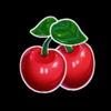shiny fruity seven 5 lines deluxe cherry symbol