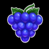 shiny fruity seven 5 lines grape symbol