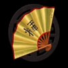 shoguns secret fan symbol