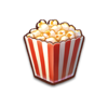shoot piggy popcorn symbol