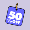 shopping spree blue ticket symbol