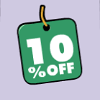 shopping spree green ticket symbol