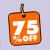 shopping spree orange ticket symbol
