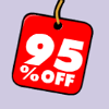 shopping spree red ticket symbol