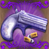 showdown saloon gun symbol
