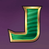 silver lion j letter symbol