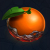 sizzling eggs halloween edition orange symbol