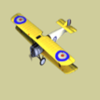 sky barons yellow plane symbol