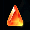 sky bounty orange gem symbol