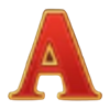 sky rail riches letter a symbol